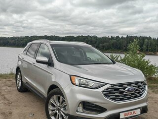 2019 Ford Edge II Рестайлинг, серебристый, 1900000 рублей, вид 2