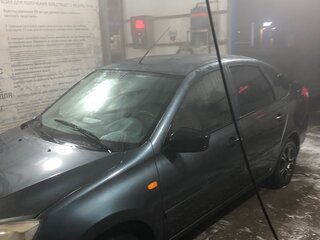 2015 Lada (ВАЗ) Granta I, серебристый, 380000 рублей, вид 3