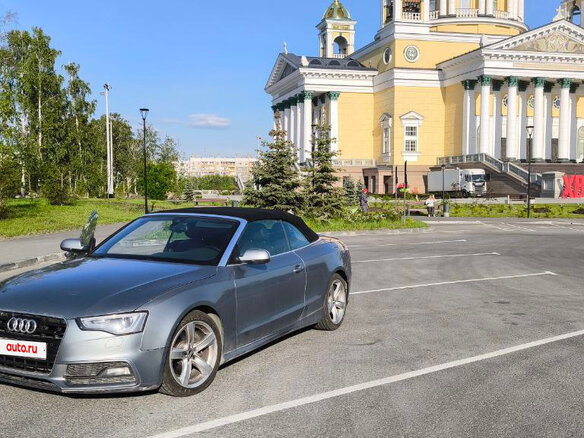 2009 Audi A5 I (8T), серый, 1400000 рублей - вид 2