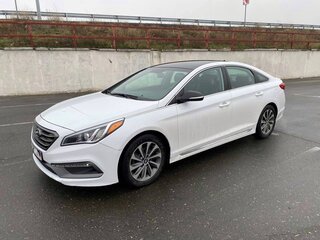 2017 Hyundai Sonata VII (LF), белый, 1600000 рублей, вид 1