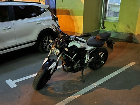 2014 Yamaha MT-07 (FZ-07), белый, 750000 рублей, вид 1