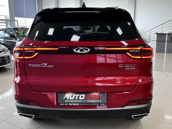 2021 Chery Tiggo 7 Pro I, красный, 1640000 рублей - вид 5