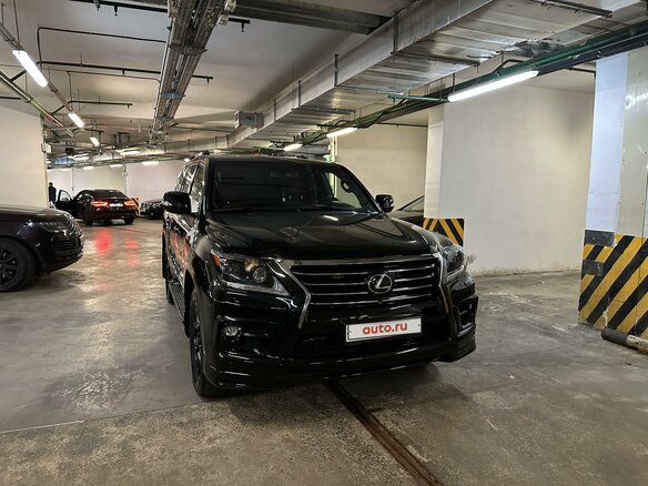 2015 Lexus LX 570 III Рестайлинг, чёрный, 4600000 рублей - вид 4