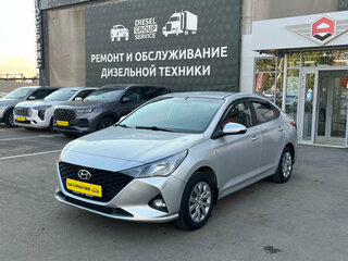 2021 Hyundai Solaris II Рестайлинг, серый, 1450000 рублей, вид 3