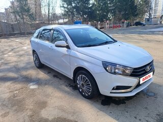 2019 Lada (ВАЗ) Vesta SW I, белый, 1120000 рублей, вид 3