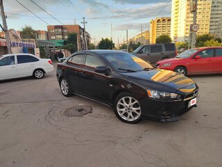 2008 Mitsubishi Lancer X, чёрный, 740000 рублей, вид 4