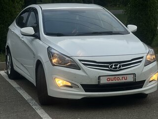 2016 Hyundai Solaris I Рестайлинг, белый, 1250000 рублей, вид 2