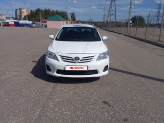 2012 Toyota Corolla X (E140, E150) Рестайлинг, белый, 770000 рублей, вид 1