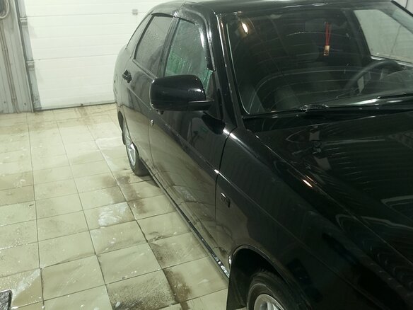 2010 Lada (ВАЗ) Priora I, чёрный, 400000 рублей - вид 8