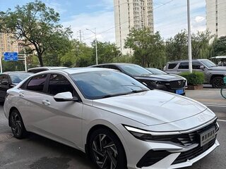 2023 Hyundai Elantra N Line VII (CN7) Рестайлинг, белый, 1290000 рублей, вид 3
