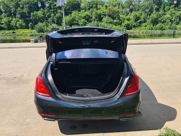 2013 Mercedes-Benz S-Класс 500 Long VI (W222, C217), чёрный, 2800000 рублей - вид 2