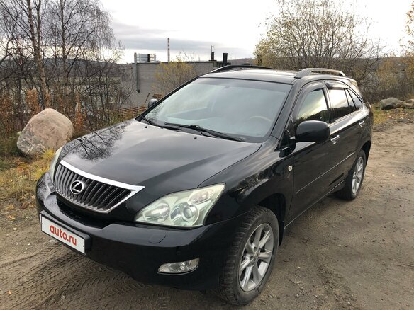 2008 Lexus RX 350 II Рестайлинг, чёрный, 1790000 рублей