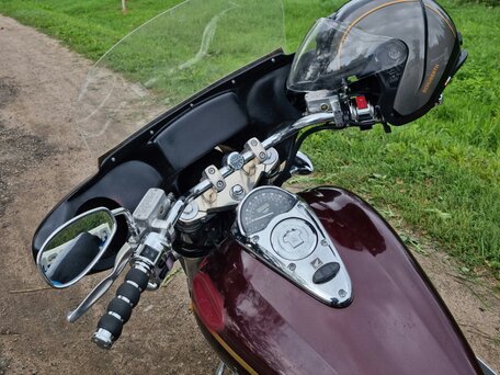 2008 Honda VTX 1800, красный, 600000 рублей, вид 4