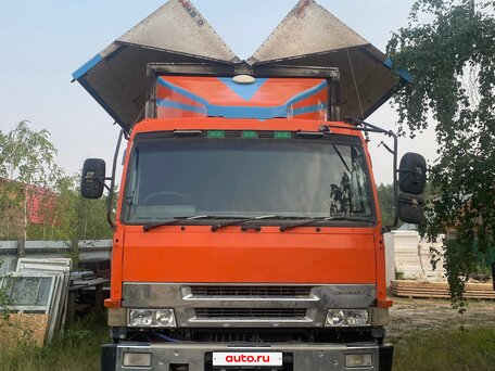 1993 Fuso (Mitsubishi) Super Great, оранжевый, 1700000 рублей, вид 1