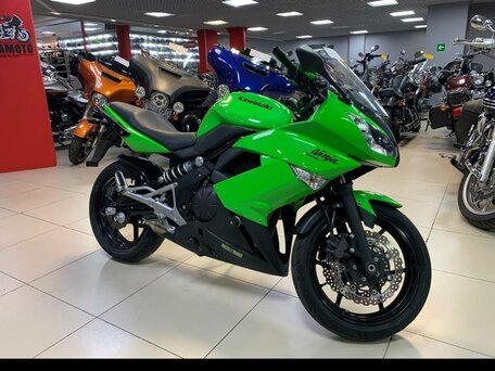 2010 Kawasaki Ninja 400, зелёный, 439000 рублей, вид 5