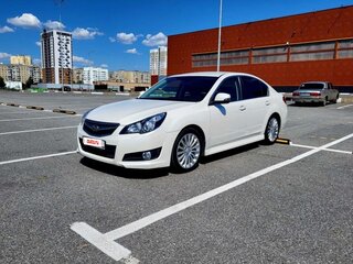2012 Subaru Legacy V Рестайлинг, белый, 1500000 рублей, вид 2