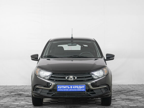 2024 Lada (ВАЗ) Granta I Рестайлинг, чёрный - вид 1