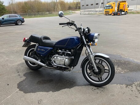 1982 Honda GL 1100 Gold Wing, синий, 310000 рублей, вид 1