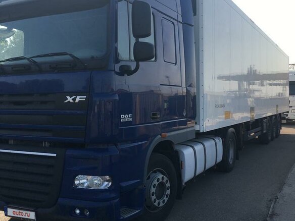 2011 DAF XF 105, синий, 3300000 рублей