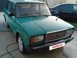 2005 Lada (ВАЗ) 2107, зелёный, 75000 рублей, вид 1