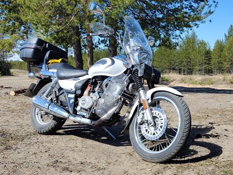 2023 Bajaj Avenger, белый, 240000 рублей, вид 5