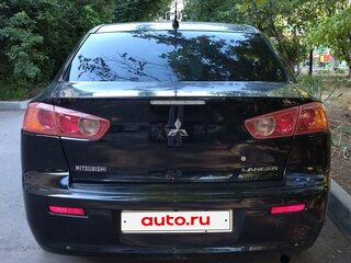 2007 Mitsubishi Lancer X, чёрный, 700000 рублей, вид 3