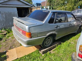 2002 Lada (ВАЗ) 2115, серебристый, 42000 рублей, вид 4