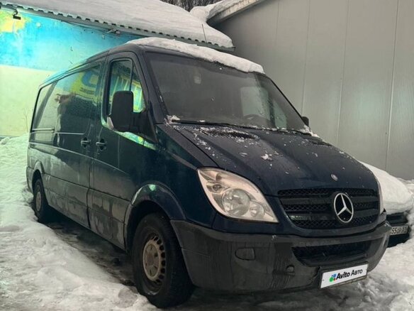 2008 Mercedes-Benz Sprinter, синий, 900000 рублей - вид 6