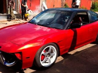 1990 Nissan 200SX S13, пурпурный, 1600000 рублей, вид 4