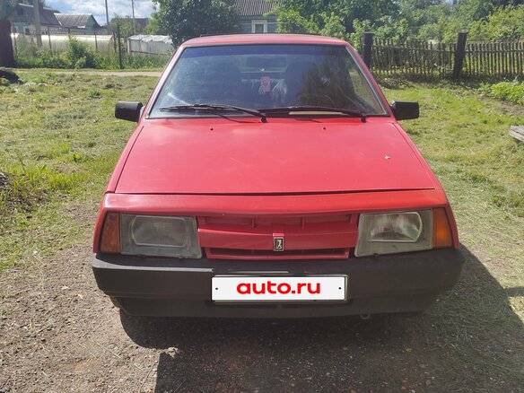 1989 Lada (ВАЗ) 2108, красный, 145000 рублей
