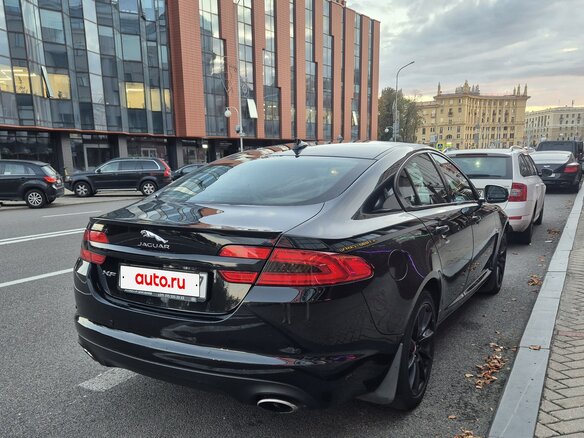 2014 Jaguar XF I Рестайлинг, чёрный, 1445000 рублей - вид 4