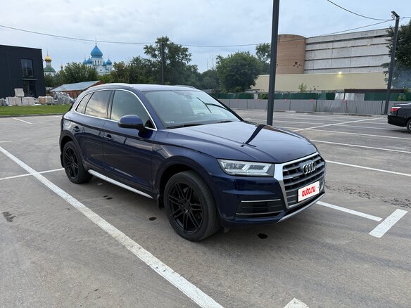 2018 Audi Q5 II (FY), синий, 3400000 рублей - вид 6