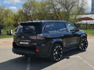 2018 Lexus LX 570 III Рестайлинг 2, чёрный, 12900000 рублей, вид 3