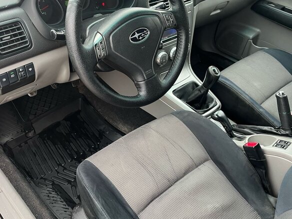 2007 Subaru Forester II Рестайлинг, серый, 970000 рублей - вид 9