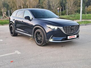 2021 Mazda CX-9 II Рестайлинг, синий, 4500000 рублей, вид 2