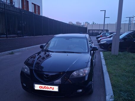 2006 Mazda 3 I (BK), чёрный, 600000 рублей, вид 2