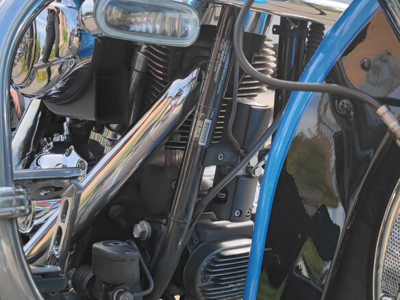 2011 Harley-Davidson Heritage, синий, 1100000 рублей - вид 20