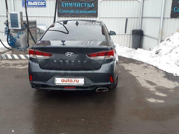 2018 Hyundai Sonata VII (LF) Рестайлинг, серый, 1590000 рублей - вид 4