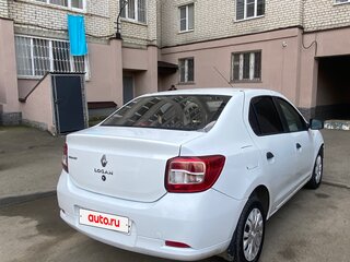 2014 Renault Logan II, белый, 425000 рублей, вид 1