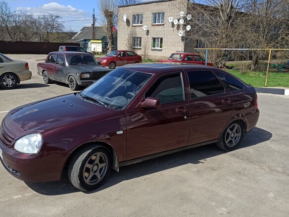 2009 Lada (ВАЗ) Priora I, пурпурный - вид 6