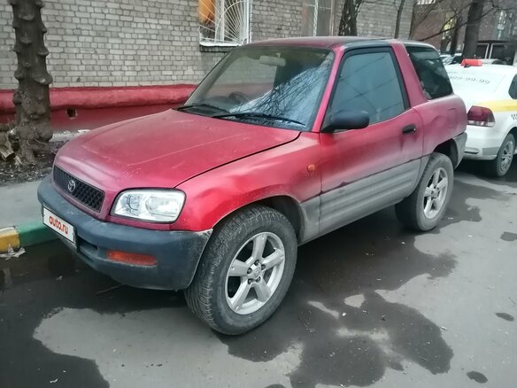 1994 Toyota RAV4 I (XA10), красный