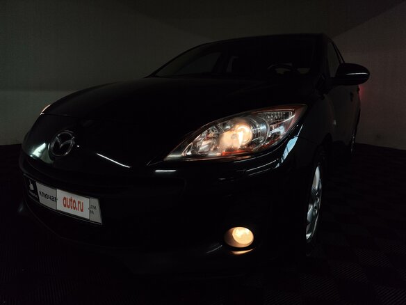 2013 Mazda 3 II (BL) Рестайлинг, чёрный, 1150000 рублей - вид 3