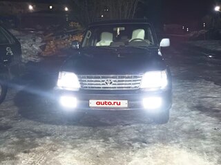 2000 Toyota Land Cruiser Prado 90 Series Рестайлинг, чёрный, 1010000 рублей, вид 2