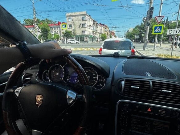 2003 Porsche Cayenne Turbo I (955), серый, 955000 рублей - вид 18