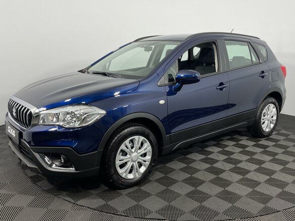2021 Suzuki SX4 II (S-Cross) Рестайлинг, синий
