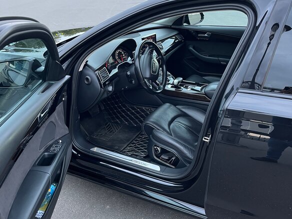 2015 Audi A8 Long III (D4) Рестайлинг, чёрный, 2500000 рублей - вид 31