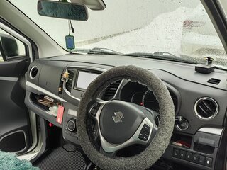 2015 Suzuki Wagon R V Рестайлинг, белый, 980000 рублей, вид 5