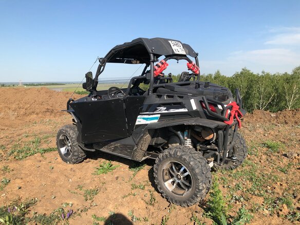 2016 CFMoto CF800-Z8, чёрный - вид 2