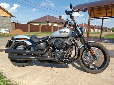 2019 Harley-Davidson Street Bob, серебристый, 1290000 рублей, вид 2