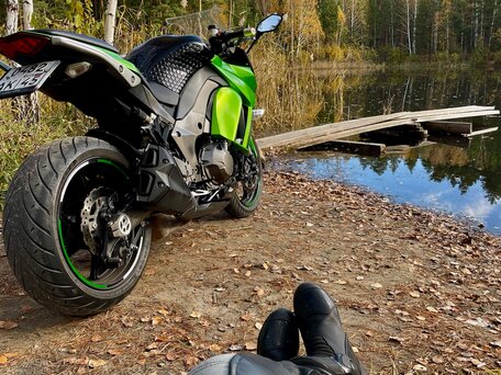 2011 Kawasaki Ninja 1000 SX, зелёный, 660000 рублей, вид 2